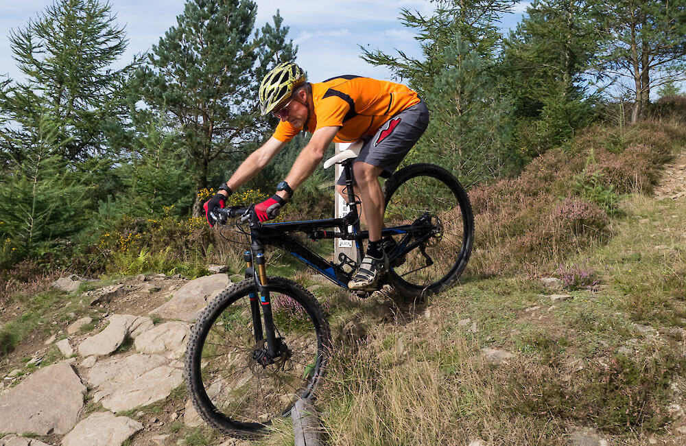 Radfahren am Geißkopf Bayerischer Wald